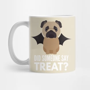 Pug Halloween Trick or Treat Mug